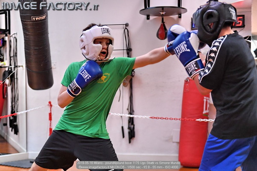 2019-05-16 Milano - pound4pound boxe 1175 Ugo Stiatti vs Simone Mundo